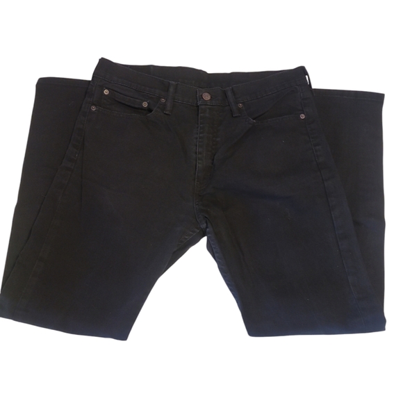 Levi's 513 Men's Size 34 x 30 Black Jeans - Picture 3 of 8